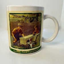 John Deere Coffee Mug~Cocoa Cup~Tractor~Rural~Farm~2005 Collectors Series~#31051