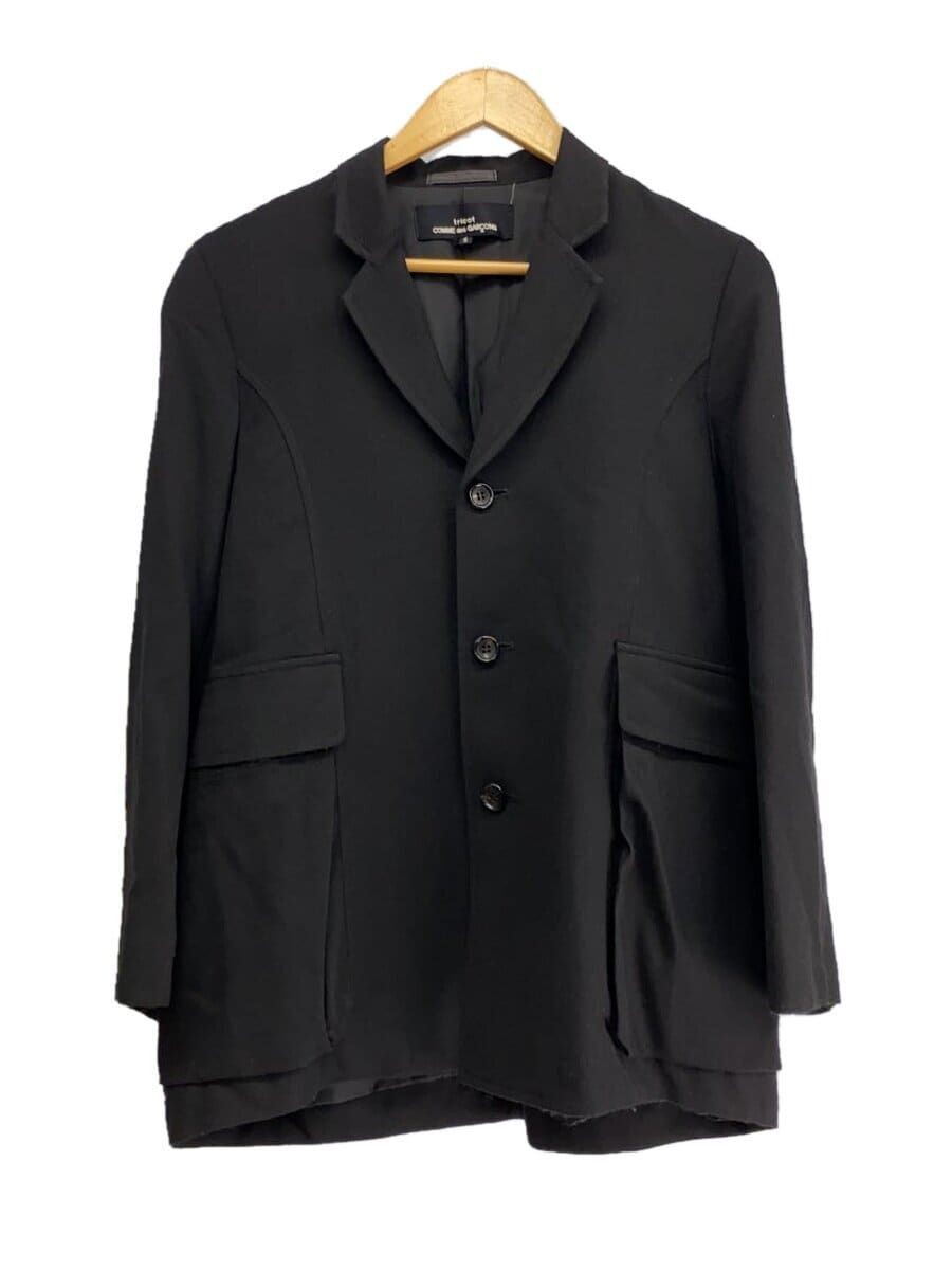 COMME des GARCONS altra giacca S lana nera usata