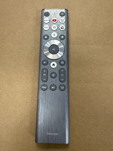 Original Hisense ERF6G80H Silver Remote Control + Batteries