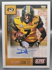 2021 Panini Chronicles Draft Picks Score Rookie Auto Damon Hazelton Jr. SA-DHZ