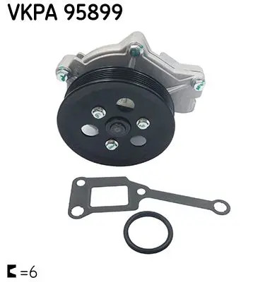 Pompa acqua VKPA 95899 SKF per KIA HYUNDAI HONDA