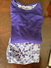 2-Piece ClimateRight Cuddl Duds Women s L Base Layer Top Leggings Set Purple