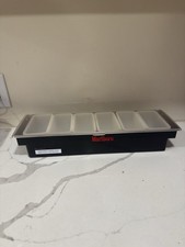 Marlboro Cigarettes 6 Compartment Bar Fruit Garnish Condiment Caddy Tray w/ Lid