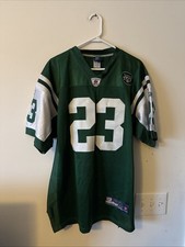 Men’s Reebok SHONN GREENE #23 NEW YORK JETS Authentic NFL Jersey Sz 52 - Green