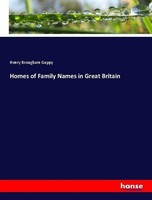 Homes Of Family Names In Great Britain Henry Brougham Guppy