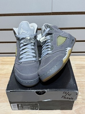 Size 6.5Y - Jordan 5 Retro Wolf Grey (2011) (GS) Sz 6.5Y 440888-005 Pre-Owned
