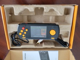 Atari Flashback Portable Black Handheld Console 70 Built in Games Open Box WORKS