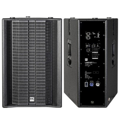 HK AUDIO L5 MKII 308 LTA 2400w Total Peak Active Long Throw PA Speaker Pair