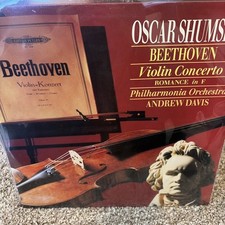 Rare ASV Digital UK BEETHOVEN/Oscar Shumsky 'VIOLIN CONCERTO' /NM/NM+