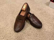 Allen Edmonds "Cavanaugh"  Men's Leather Penny Loafers 9 1/2 D