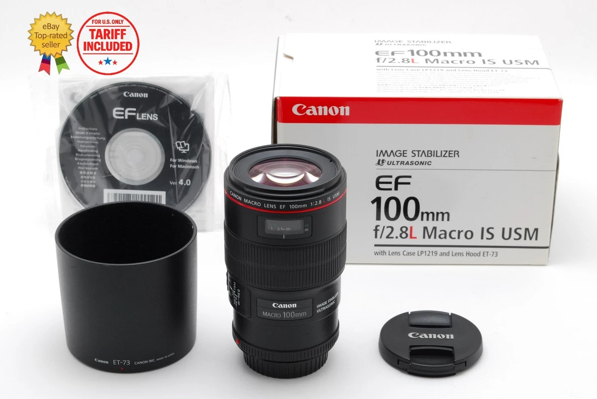 Preços baixos em Lentes de câmera Canon 100mm | eBay