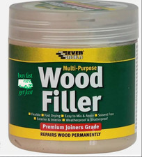 Everbuild Multi-Purpose Wood Filler - Oak Light  250 ml.