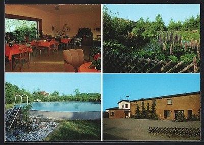 Ansichtskarte Thumby, Pension Haus Wilhelminenruh, Bes. W. u. E. Blunck 