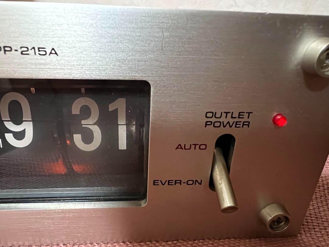 Pioneer PP-215A Digital timer model Alarm Flip Clock Audio