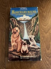 Walt Disney Home Video Homeward Bound: Incredible Journey VHS, 1993, G, CC
