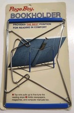 VINTAGE Page Boy Book Holder Stand Ebook Readers Magazines  Reading Work Office 