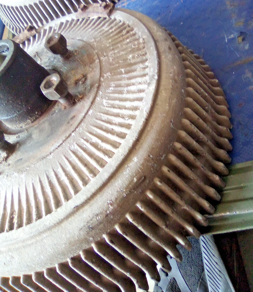 1967-70 Buick Riviera Electra 90 Fin Front Aluminum Brake Drum #2 LOC-198DG - Image 4 of 4