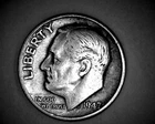 1947 P 10C # 1 ROOSEVELT DIME