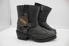 Harley Davidson Korsen Short West Black Fashion Boots D84808 SZ 10