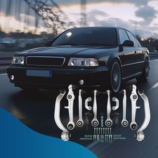 12X QUERLENKER SATZ VORNE OBEN UNTEN LINKS+RECHTS FOR AUDI A4 8D A6 4B VW PASSAT