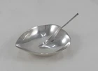 *RARE* Tapio Wirkkala Design Rare Leaf Shaped Chocolate Bowl 916 Silver #2