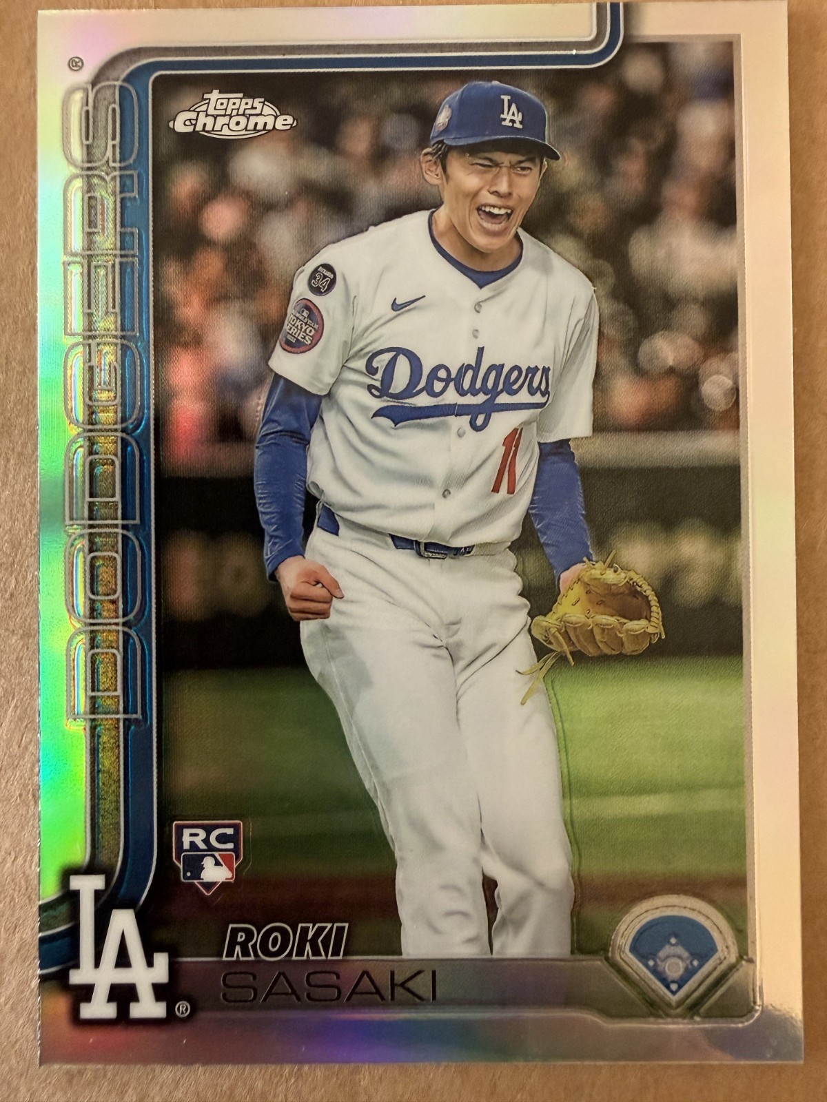 2025 Topps Chrome - Image Variation Roki Sasaki #217 (RC)
