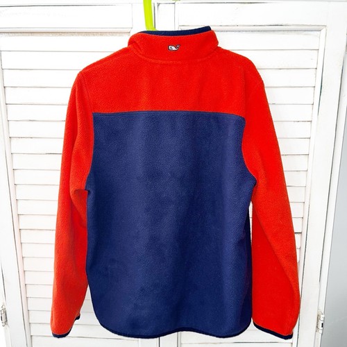 Vineyard Vines Long Sleeve Performance Jacket 1/4 Snap Boys Sz M (12-14) - Bild 2 von 5