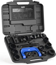 23Pc Ball Joint Press Kit U Joint Removal Tool Set w/Sockets 2WD 4WD Case