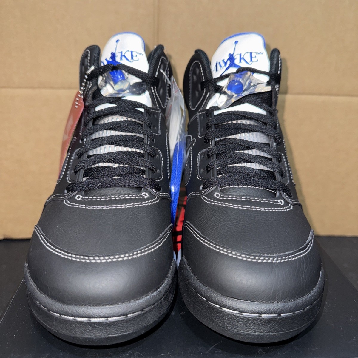 Awake NY x Air Jordan 5 Retro DV4982-004 Athletic Sneaker Mens 9.5 Black Leather Jordan Air Jordan 5 Retro x Awake NY - DV4982-004 | SNS  main image 3