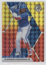 2021 Mosaic Choice Fusion Red & Yellow Prizm 62/64 Vladimir Guerrero Jr #78 2b2