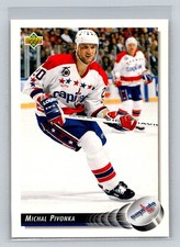 1992-93 Upper Deck #261 Michal Pivonka Washington Capitals