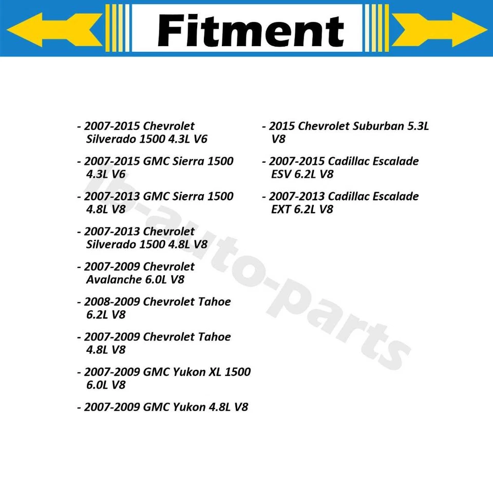 Línea de manguera de freno delantero 2x para GMC Yukon 2007-2009 4,8 L Foto 3 de 4