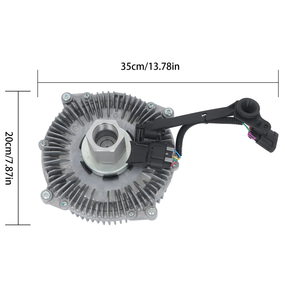 Embrague ventilador refrigeración para Chevy Silverado GMC Sierra 2500HD 3500HD 2011-14 1540513 Foto 2 de 4