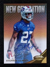 2012 Certified Mirror Gold Signatures 25/25 Stephon Gilmore #304 Auto 1m1a