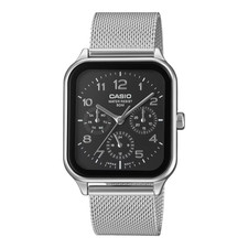 CASIO MTP-M306M-1AV NEW QUARTZ ANALOG BLACK DIAL MEN'S WATCH