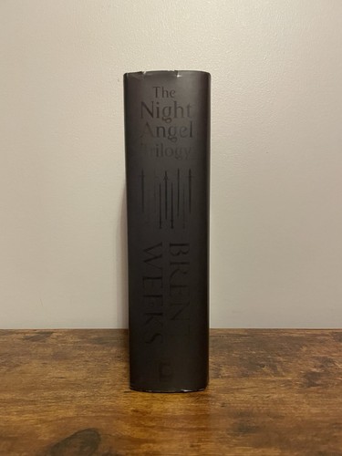 The Night Angel Trilogy (10th Anniversary Edition) Brent Weeks Black Hardcover - Picture 2 of 6