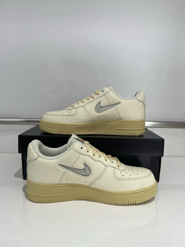 Nike Air Force 1 Low '07 LX Coconut Milk Lemon Wash Jewel W | UK5 | RRP-£115 - Image 3 of 4