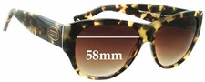 SFx Replacement Sunglass Lenses fits Coach HC8050 Hayden - 58mm Wide
