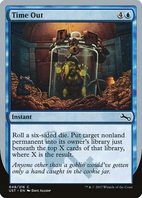 [MTG] Time Out (048) (UST) LP-HP