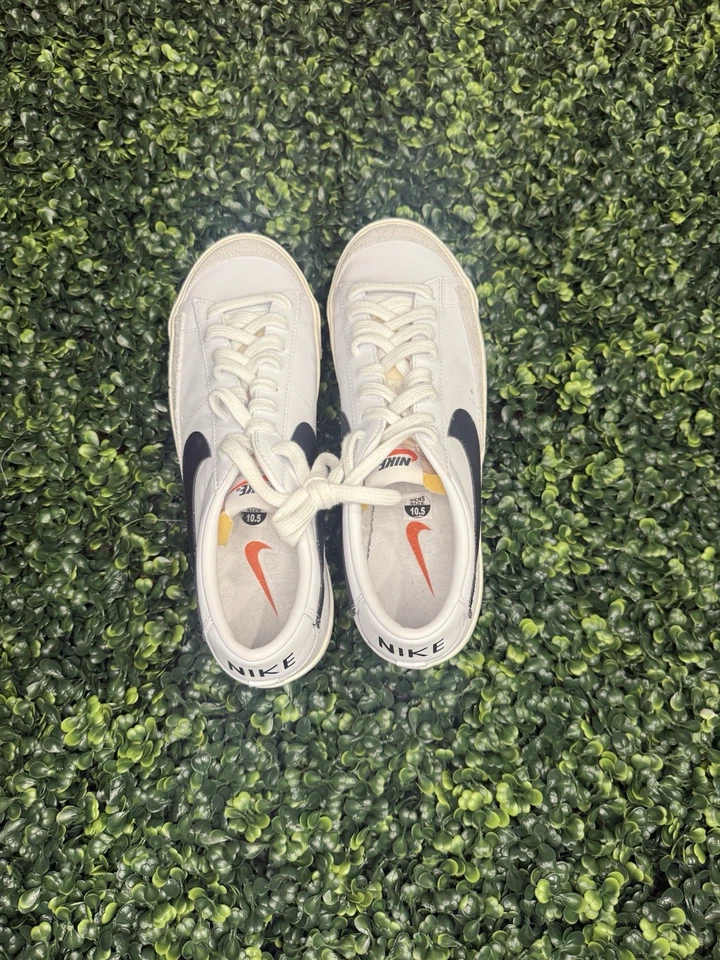 Nike Blazer Low '77 Shoes Vintage White Black DA6364-101 Men's Sizes 10.5 - Image 3 of 4