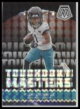 2024 Panini Mosaic #TM-TEJ Travis Etienne Jr. Touchdown Masters Mosaic