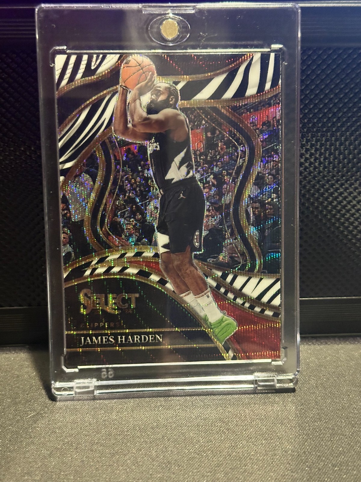 2023-24 Panini Select - Courtside James Harden #264 Zebra Prizm