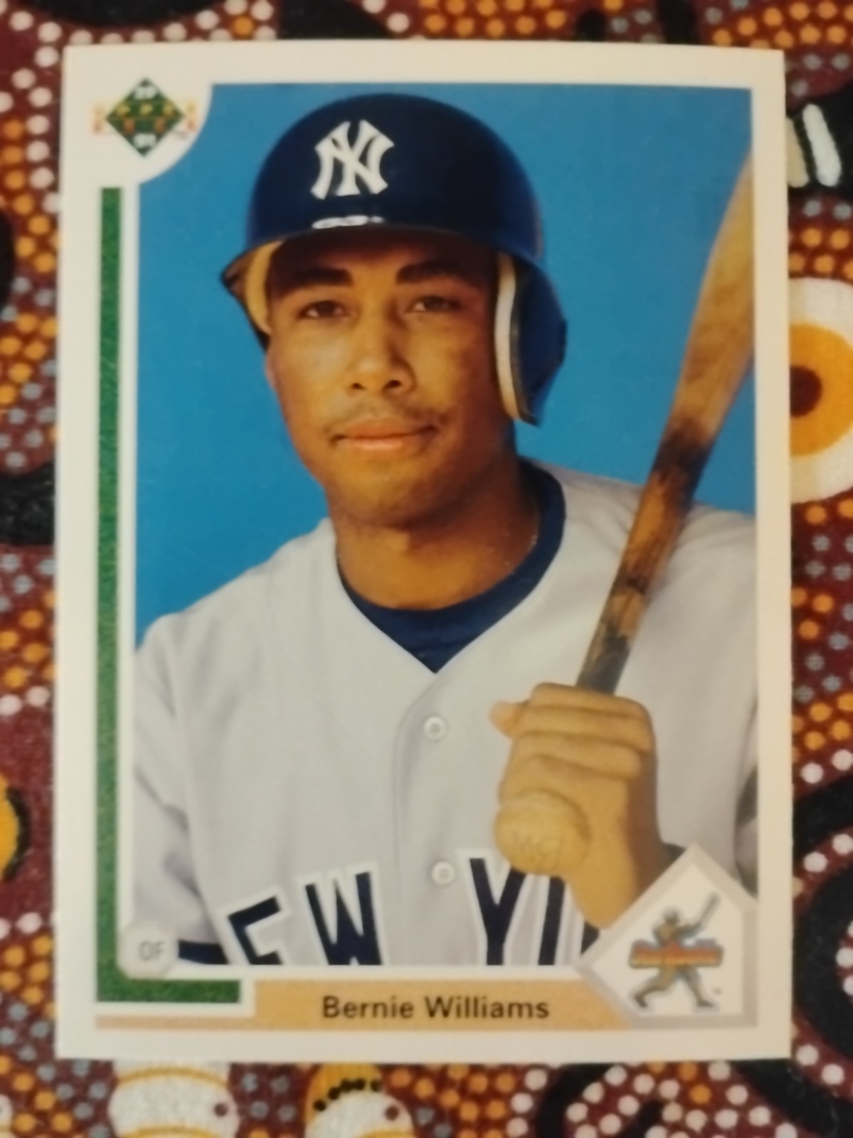 Bernie Williams, Star Rookie RC - 1991 Upper Deck Baseball