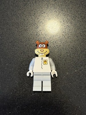 Lego Sandy Cheeks (Astronaut) Minifigure from Spongebob Retired Rare