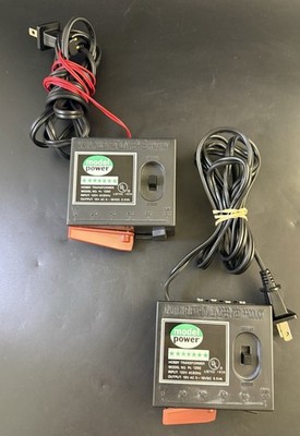 Model Power HO Train Transformer RL-1250 Output 19VAC 0-18VDC 5.5VA Lot Of 2 VB1