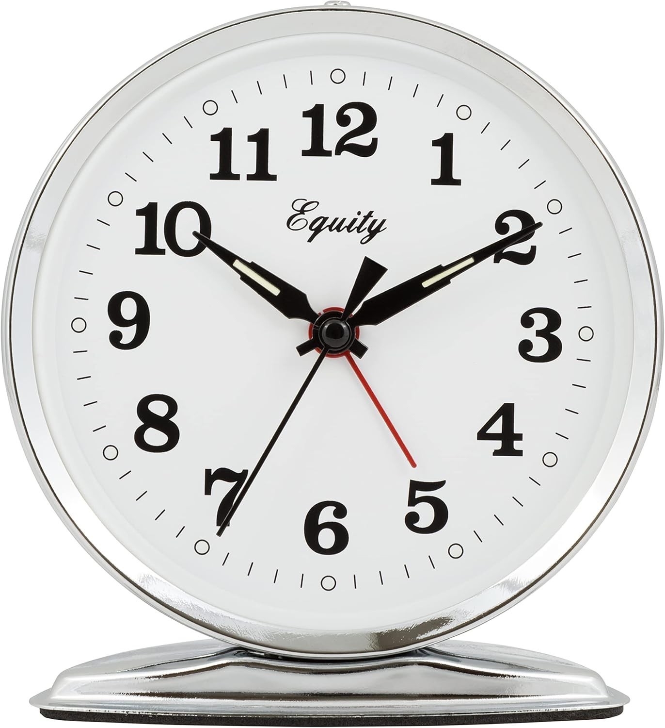 Home Décor Products Wind-Up Loud Bell Metal Alarm Clock Pack of 1