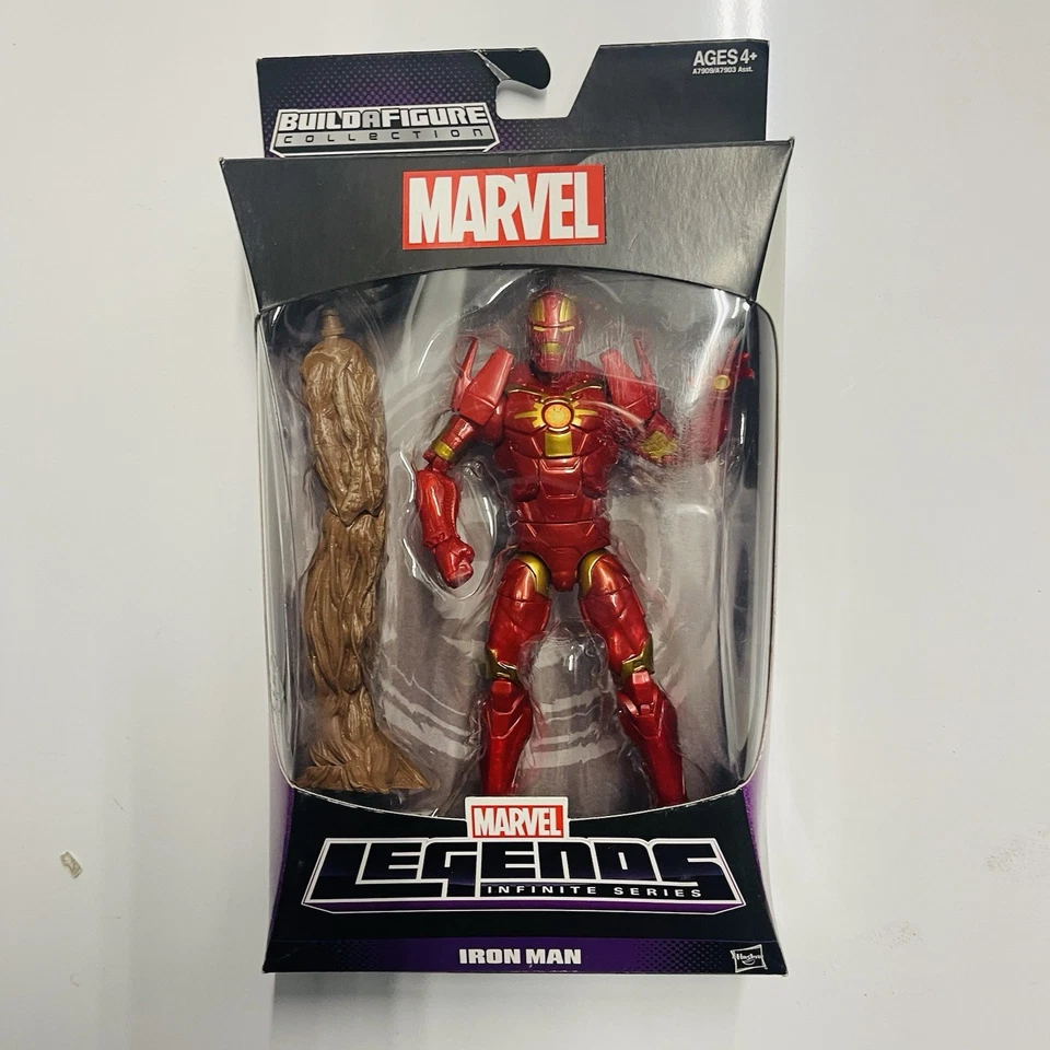 Iron Man Espacio Profundo Marvel Leyendas Guardianes de la Galaxia Groot BAF Onda 6" Nuevo en Paquete Foto 2 de 4