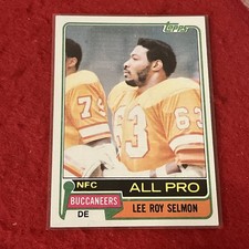 Set Break!  1981 Topps LEE ROY SELMON Card #410   NM-MT   Buccaneers