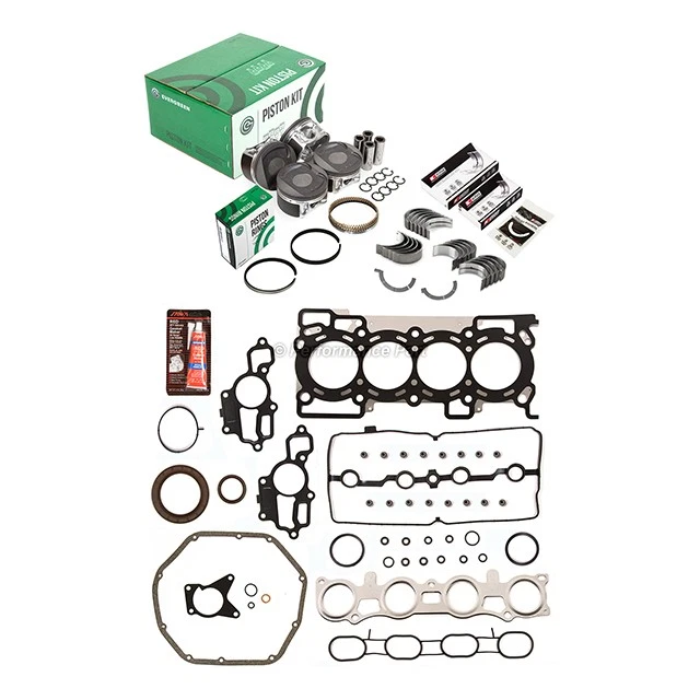 Full Gasket Set Pistons Bearings Fit 07-09 Nissan Sentra 2.0L MR20DE - Image 2 of 4