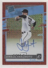 2020 Panini Donruss Optic Red Mojo Prizm 93/99 Jordan Yamamoto #RRS-JY Auto 0g8i